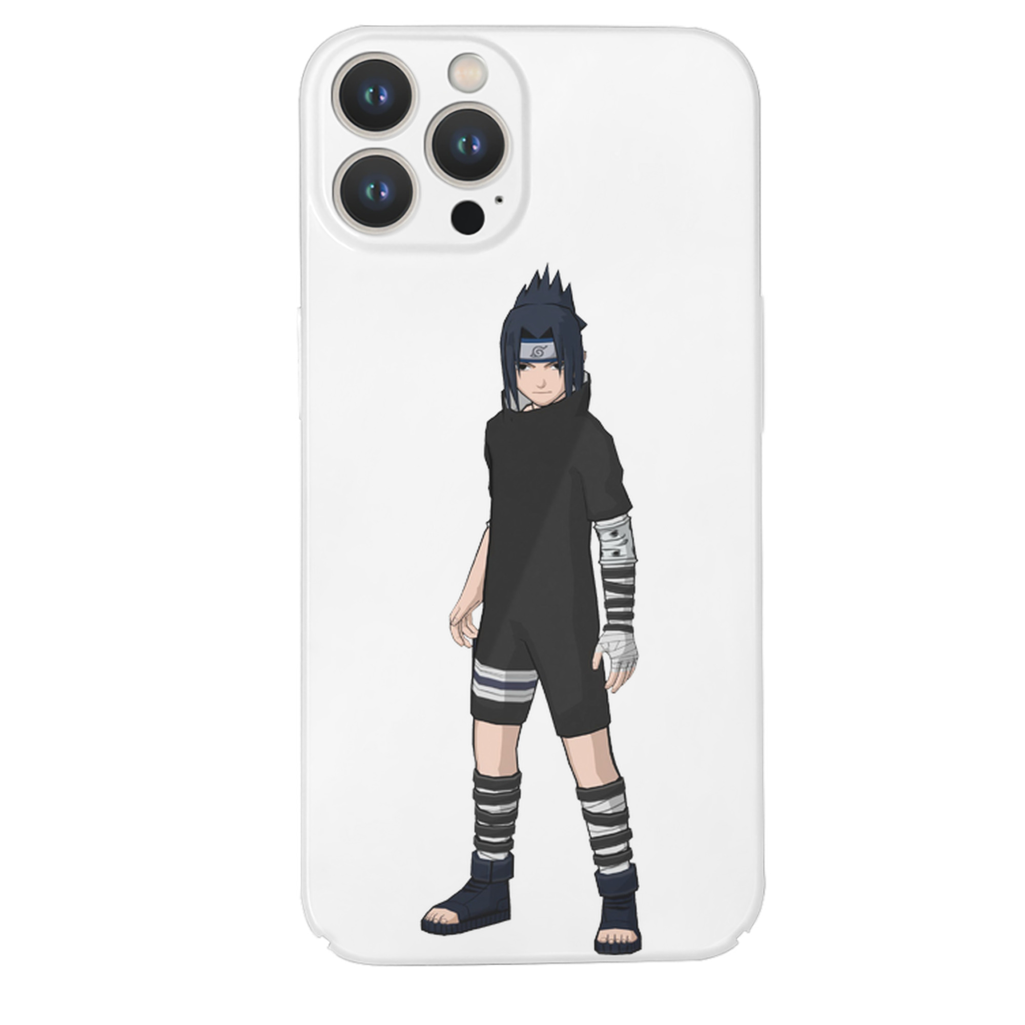 （画像用） NARUTO -ナルト- うちは サスケ Uchiha Sasuke 【iPhone 14シリーズ対応】ハードケース